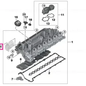 Bestseller Surub plastic 5,0X22 - BMW