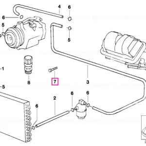 Şurub cap cilindric M8X25 - BMW Motorrad Retur gratuit