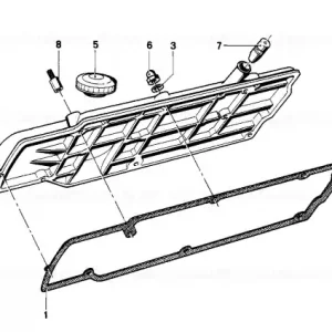 Noutate Șurub hexagonal M6X30-8.8-ZNS3 - BMW