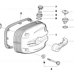 Sprk plg cvr 2SPARK / WS-ALU - BMW Motorrad Plată sigură
