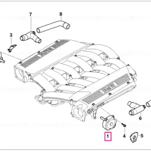 Valva vacuum (st.) - BMW Livrare rapidă