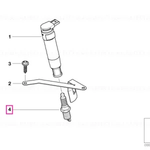 Spark plug 12 NGK DR8EB - BMW Motorrad Reducere