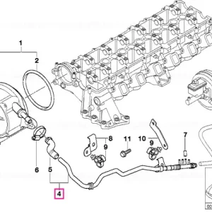 Vacuum pipe - BMW Livrare gratuită