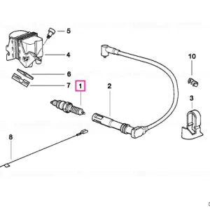 Bujie incandescenta FR 6 DDC - BMW Motorrad Doar azi