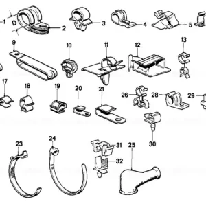 Clips de fixare - BMW Motorrad Expediere rapidă