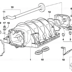 Valva vacuum - BMW Plată securizată