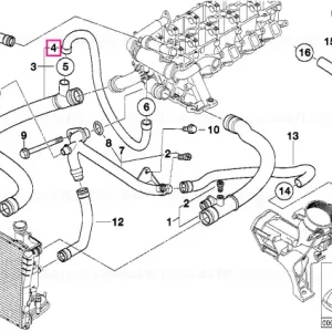 Vezi acum Furtun sistem racire - BMW