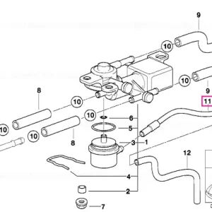 Vacuum pipe - BMW Nu rata