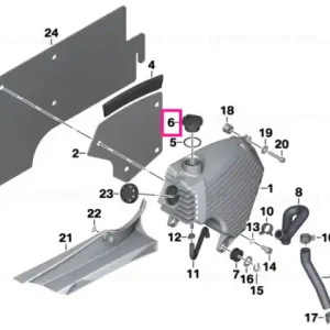 Doar azi Capac cărtuș ulei - BMW Motorrad