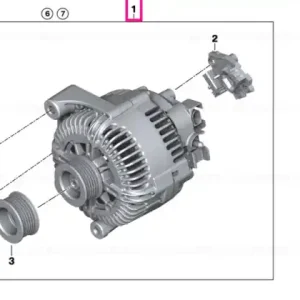 Alternator 180A Transport gratuit