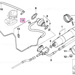 Vacuum pipe - BMW Calitate înaltă
