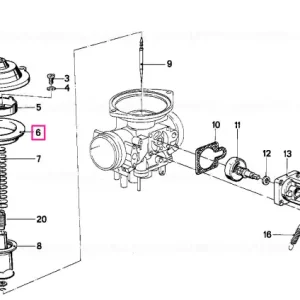 DIAPHRAGM - BMW Motorrad Discount