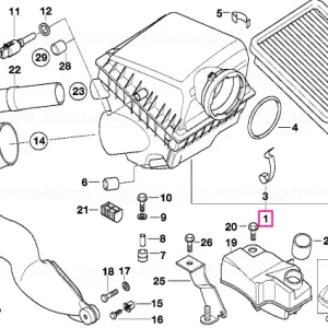 Amortizor intrare aer - BMW Discount