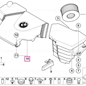 Admisie aer motor - BMW Reducere extra