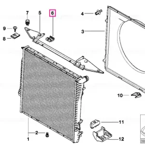Vezi acum Clema s.fix.radiator - BMW