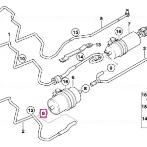 Bandă de fixare furtun - BMW - Mini Ofertă specială