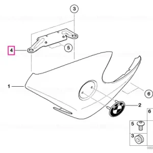 Suport drept - BMW Motorrad Reducere specială