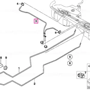Vezi acum Fuel pipes set - BMW