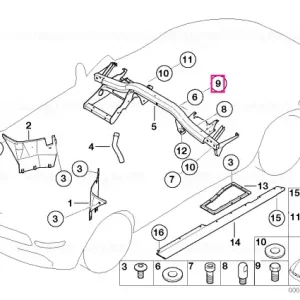 Șurub ISA M8X16MM - BMW Motorrad Disponibil imediat