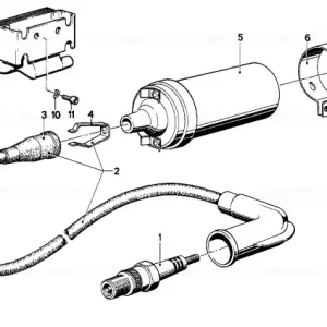 Chilipir Șurub cap cilindric M6X12 ZN - BMW Motorrad