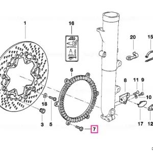 Șurub cap bombat M5X10 - BMW Motorrad Cumpără acum