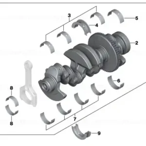 Vezi acum Exch-crankshaft with bearing shells - BMW
