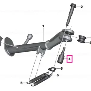 Surub suport lateral M10X1-ZNNIV-MK - BMW Motorrad Ofertă exclusivă