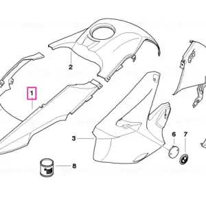 Capac roată față - GRANITE-GREY - BMW Motorrad Cumpără online