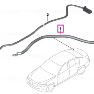 Wire to cut-off relay, auxiliary battery - BMW Calitate înaltă