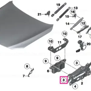 Șurub hexagonal M8X25-ZNS3 - BMW Motorrad Reduceri