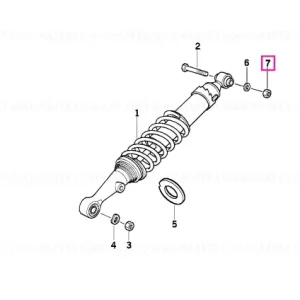 Retur gratuit Piuliță hexagonală M10X1,25 - BMW Motorrad