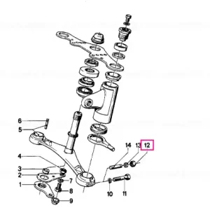 Reducere specială Piuliță hexagonală autofrânată M10 - BMW Motorrad