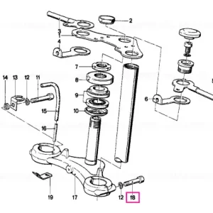 Şurub cap cilindric M10X45 - BMW Motorrad Doar azi