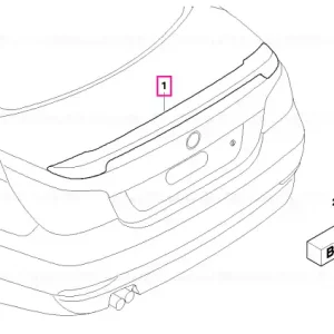 Vezi acum Spoiler spate grund - BMW