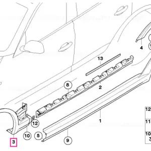 Vezi acum Capac aripa fata dreapta - BMW