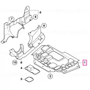 Absorbant placa rigidizare - BMW Promoție