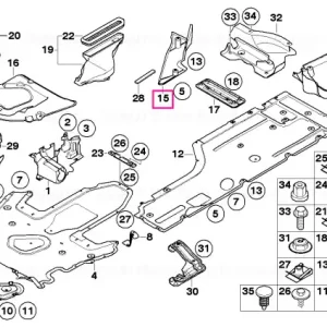 Acoperire rezervor stâng - BMW Preț mic