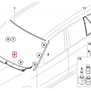 Acoperire parbriz - BMW Transport gratuit