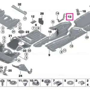 Vezi acum Suport panou caroserie - BMW
