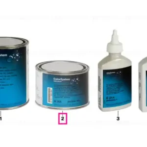 Vopsea de bază solidă roșu HC 500ML A378 - BMW Plată sigură