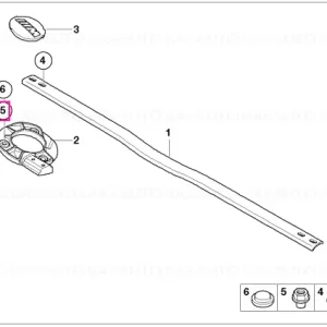 Vezi acum Piuliță hexagonală M8-8-ZNS3 - BMW