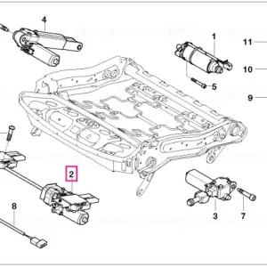 Acționare suport coapsă - BMW Discount