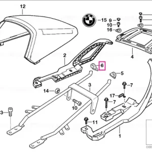 Cel mai bun preț Inel izolator dreapta - BMW Motorrad