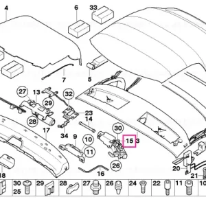 Vezi acum Încuietoare capotă dreapta - BMW