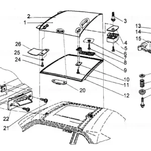 Acoperire TEXTIL SCHWARZ - BMW Reduceri