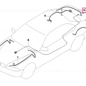 Vezi acum Set cabluri reparație capotă spate/dreapta - BMW