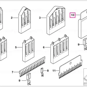 Vezi acum Kit reparație, conectori pământ 2X9POL./X14249 2X9POL. /X14249 - BMW
