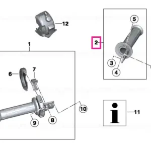 Reducere specială Mâner stânga - BMW Motorrad