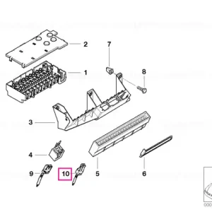 Vezi acum Contact arc plat dublu cu cablu 2,5MM² 2,5 MM² - BMW