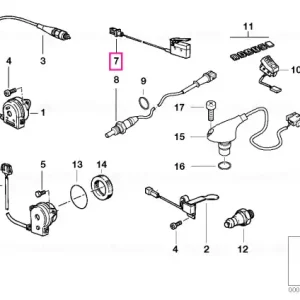 Doar azi Comutator stop frontală - BMW Motorrad